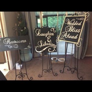 Wedding signs